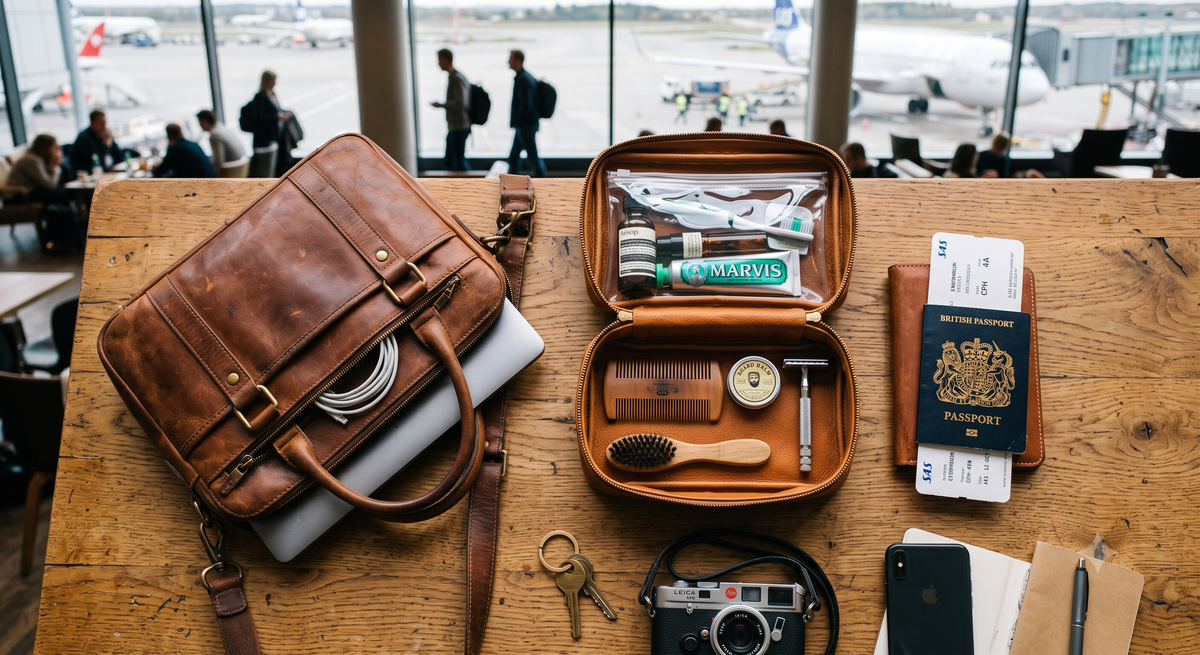 The Best Leather Travel Bags & Dopp Kits for Men in Canada (2026 Guide)