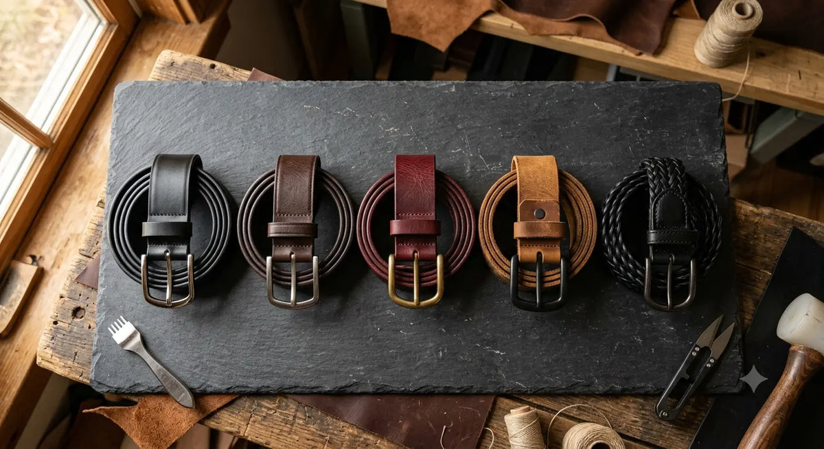 How to Choose a Leather Belt: The Complete Size, Style & Quality Guide