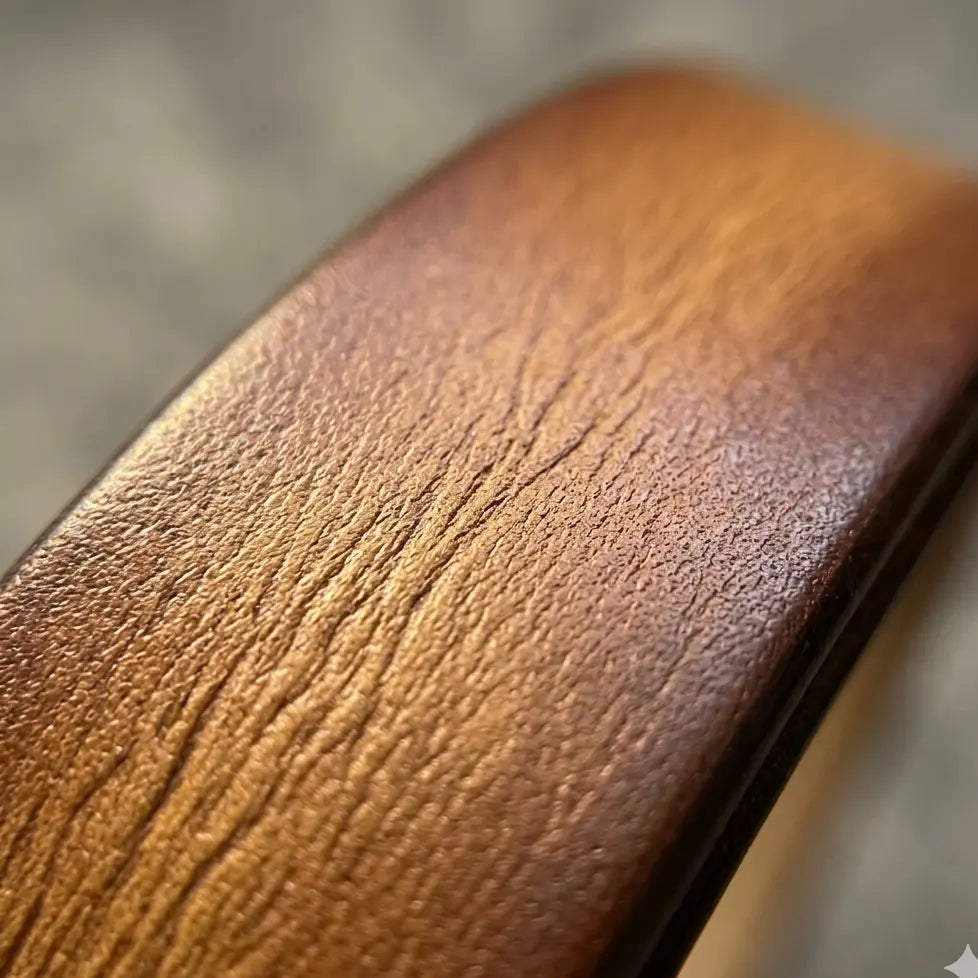 Close-up of a wooden surface with a blurred background
